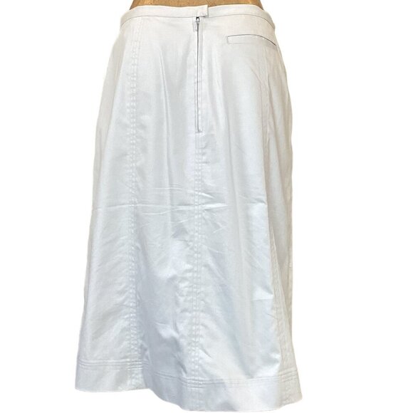 Nike Golf Dri-Fit Skirt 3-Pocket Front Pleat 10/M Light Khaki Beige Modesty 295G - Picture 6 of 9